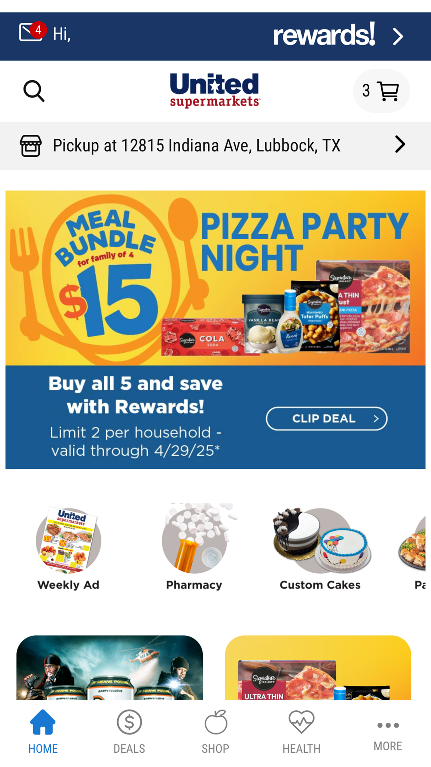 Shop United Supermarkets Screenshot1