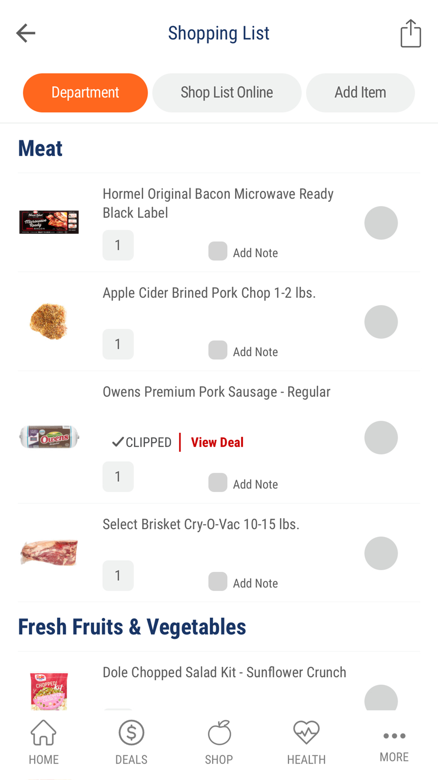 Shop United Supermarkets Screenshot5