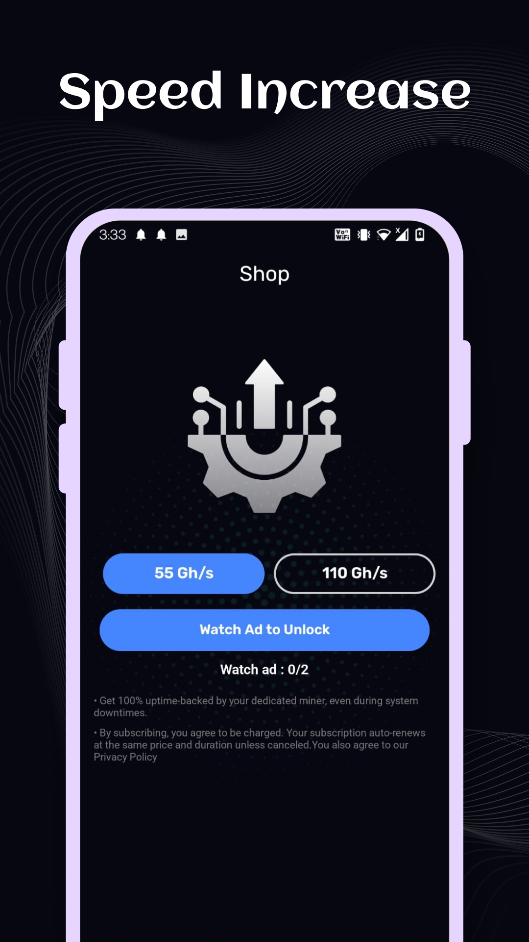 ETH Cloud Miner – Easy Mining Screenshot3