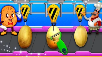 Potato Fries Chips Maker Games Screenshot9