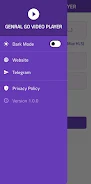 General Go - مشغل فيديو HD Screenshot1
