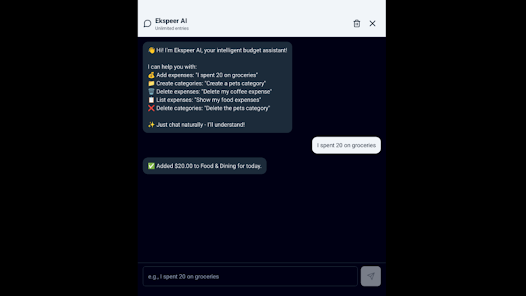 ekspeer: Subscription & Budget Screenshot20