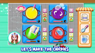 Candy Lollipops Factory Games Screenshot1