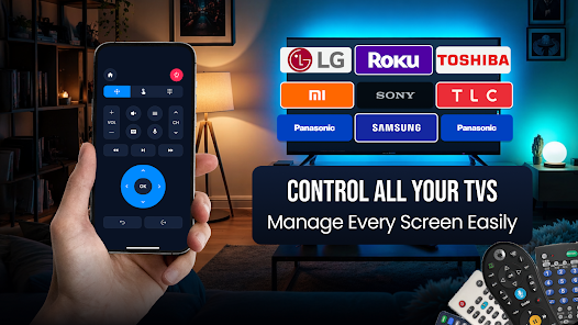 Universal TV Remote & TV Cast Screenshot1