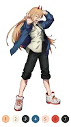 Anime Print - Color by Number Screenshot1