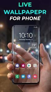 Live Wallpaper Transparent BG Screenshot1
