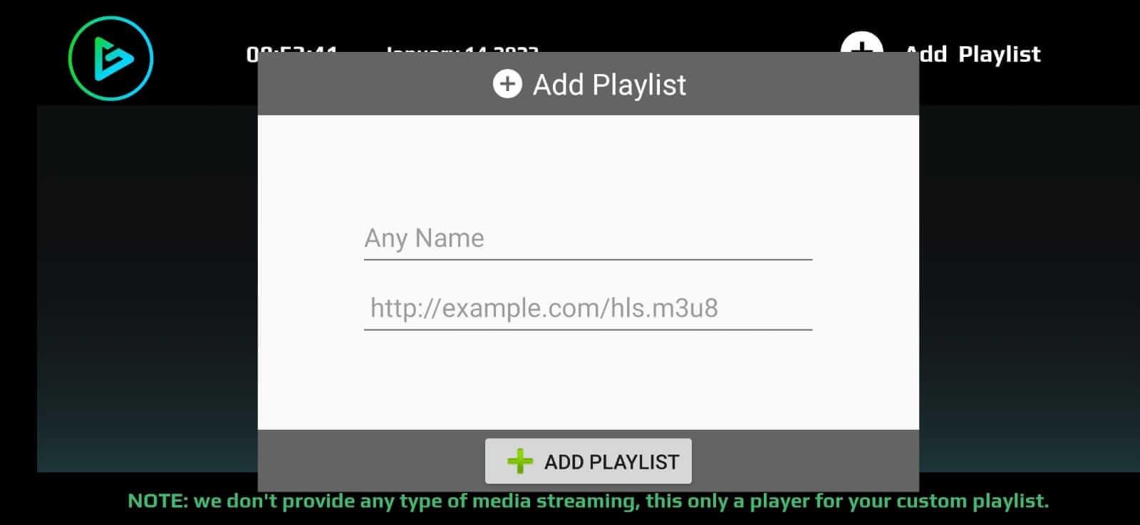 GTV PLAYER Screenshot2
