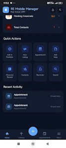 Real Estate Mobile Manager Screenshot1