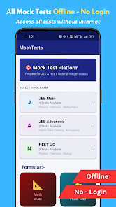 JEE NEET Mock Test Offline-Tej Screenshot1