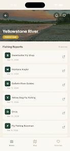 Montana Fishing Reports Screenshot5