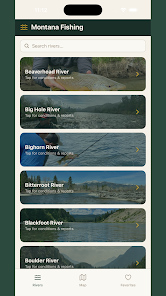 Montana Fishing Reports Screenshot15