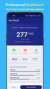 JEE NEET Mock Test Offline-Tej Screenshot3