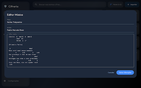 Cifraria Screenshot15