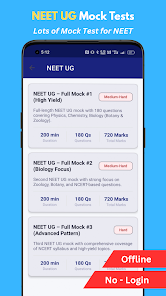 JEE NEET Mock Test Offline-Tej Screenshot7