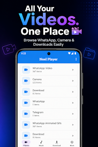 Neel HD Video Player & Browser Screenshot2