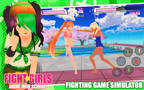Fight Girls Anime High School Screenshot1
