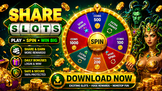 Share Slots - Real Rewards Screenshot1