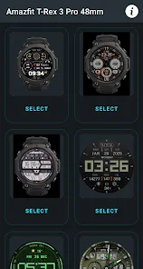 T-Rex 3 Pro 48mm Watch Faces Screenshot3