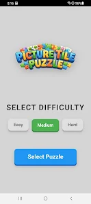 Picture Tile Puzzle Screenshot1