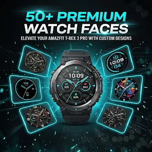 T-Rex 3 Pro 48mm Watch Faces Screenshot1