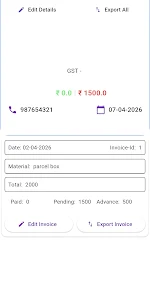 Billing Manager - Invoice App Screenshot6
