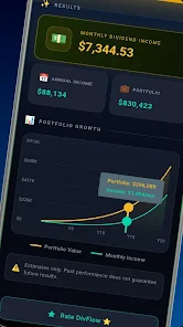 DivFlow - Dividend Calculator Screenshot3