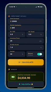 DivFlow - Dividend Calculator Screenshot4