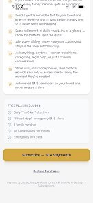 SeniorSafe: Family Care Screenshot3