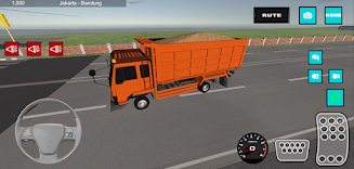 dump angkut pasir simulator Screenshot1