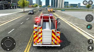 Fire Truck Sim Rescue Games 3D Screenshot4