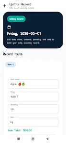 SpendTrack Daily Screenshot2