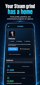 STEAMER - Achievement Tracker Screenshot1