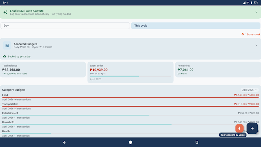 Artha: Budget Tracker Screenshot11
