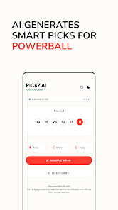 PICKZ AI-AI LOTTERY NUMBERS Screenshot2