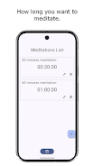 Simple Meditation App Screenshot1
