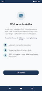 Artha: Budget Tracker Screenshot1