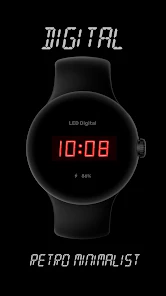 Digital Watch Face 05 Screenshot5