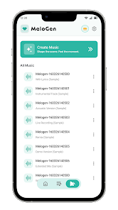 MeloGen - AI Music Generator Screenshot1