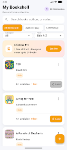 My Bookshelf - Book Inventory Screenshot1