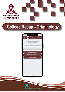 College Recap for Criminology Screenshot1