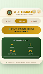 Chafer Master: May Bug Quiz Screenshot1