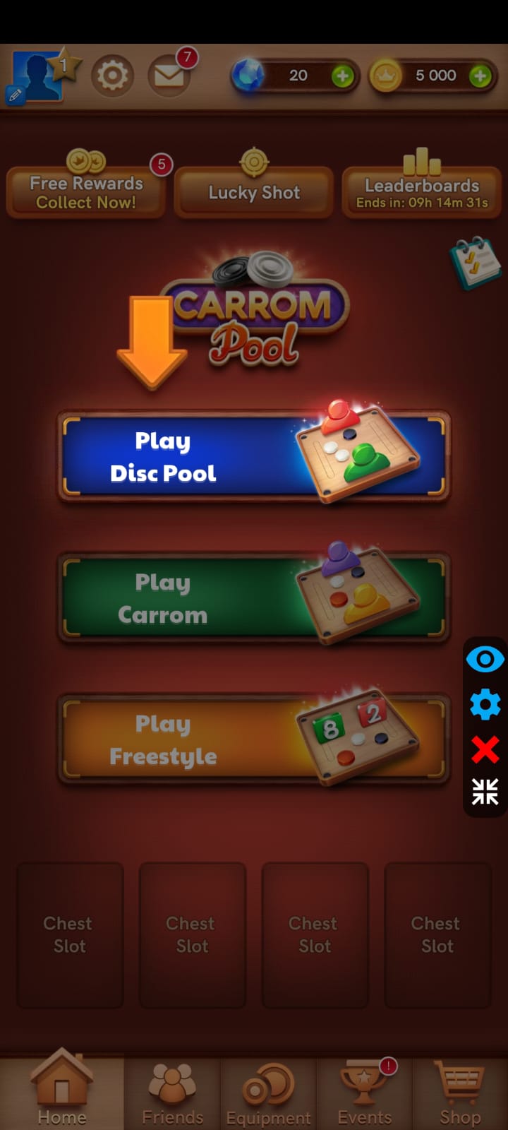 Aim Carrom Screenshot3