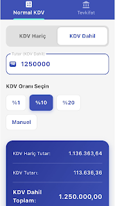 KDV ve Tevkifat Screenshot1