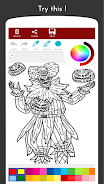 Bad Clown Coloring Book Screenshot8