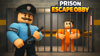 Obby Prison Escape Run 3D Screenshot1