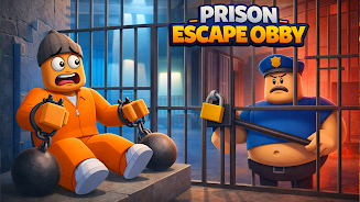 Obby Prison Escape Run 3D Screenshot4