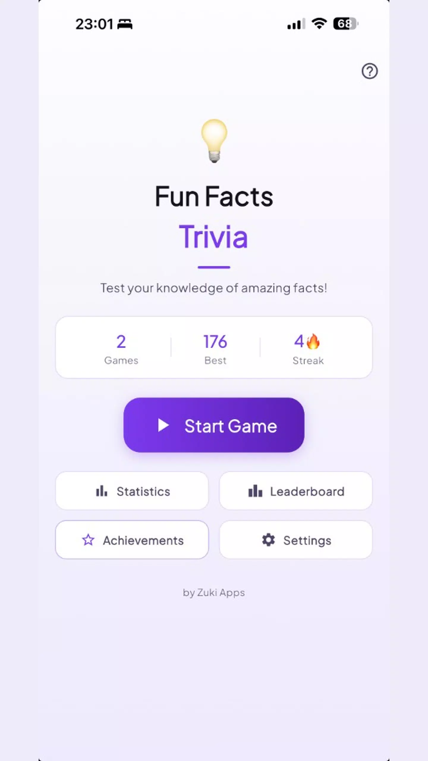 Fun Facts Trivia Screenshot5
