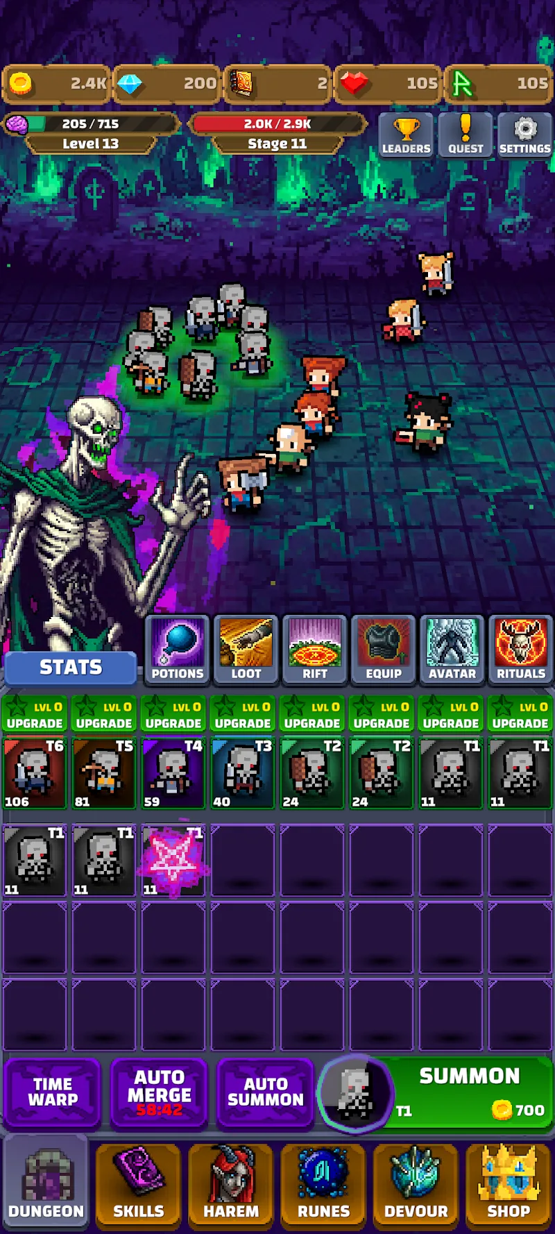 Idle Zombie Summoner Screenshot2