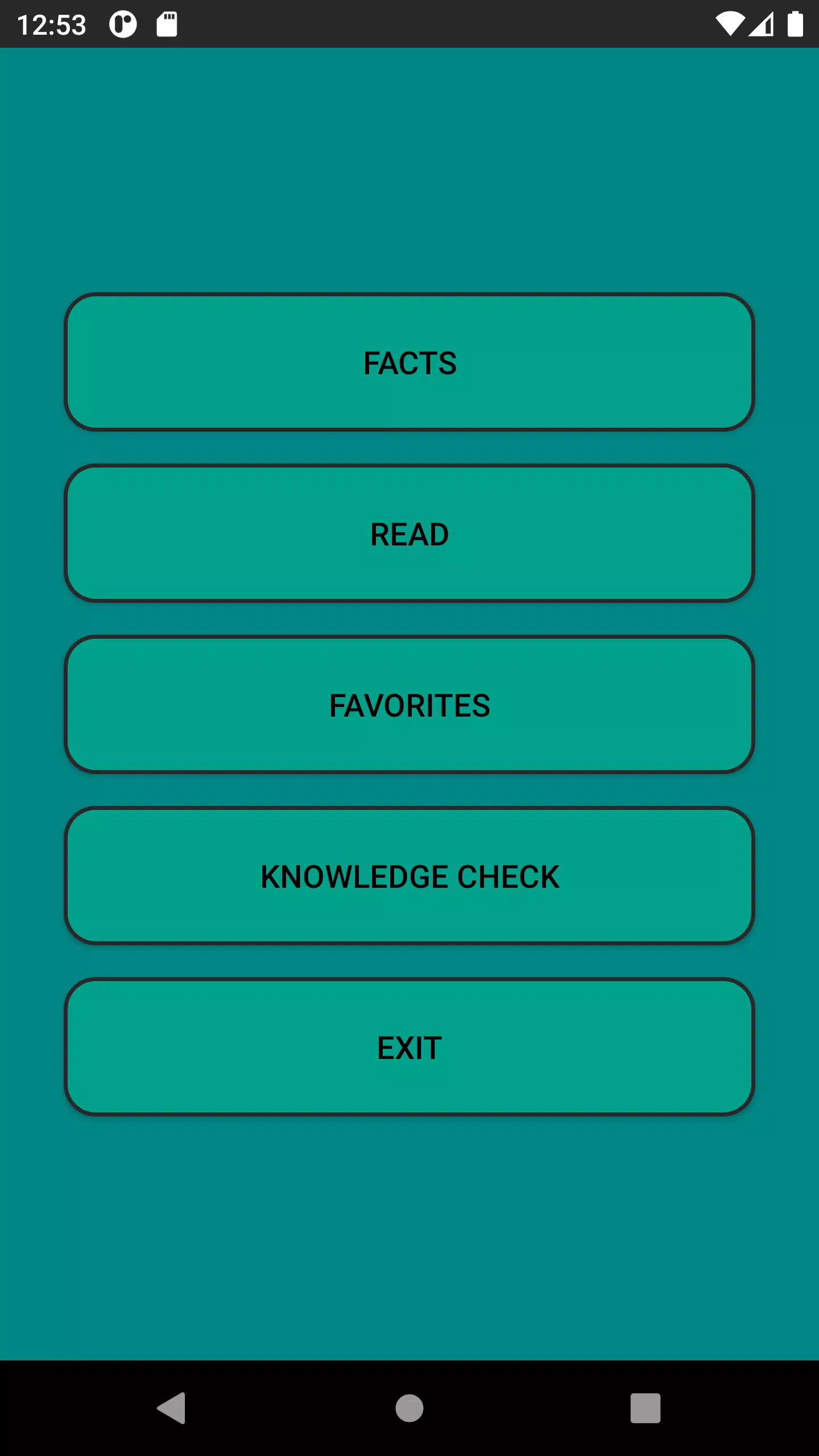 Animal Facts Screenshot1