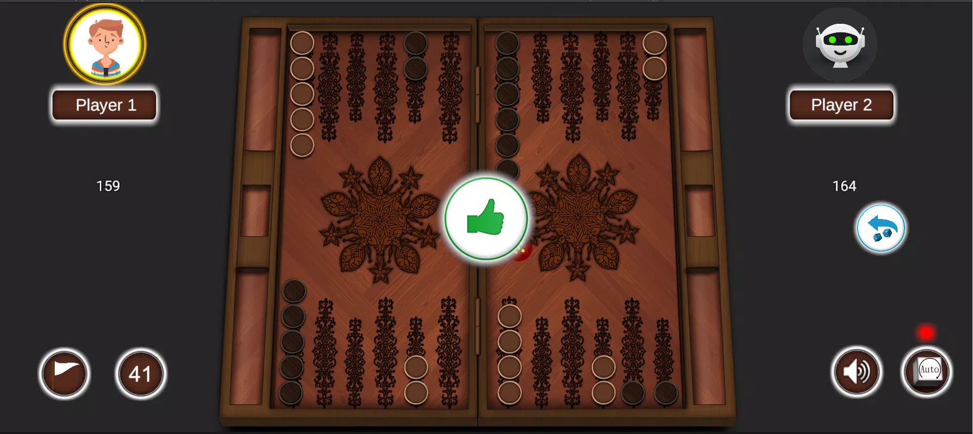 Board game - Wooden backgammon Screenshot2